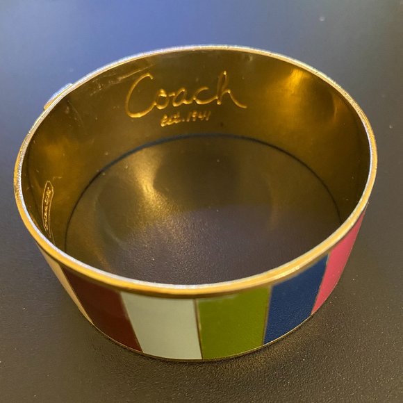 Coach Multicolor Enamel Bracelet - Picture 4 of 4